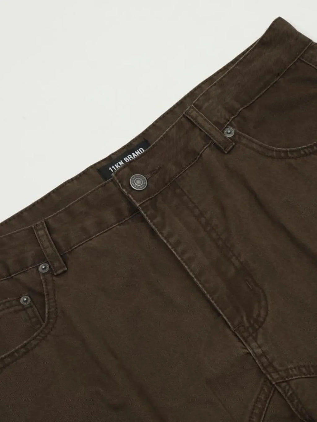 Men's Cargo Jeans with Multi-Pocket