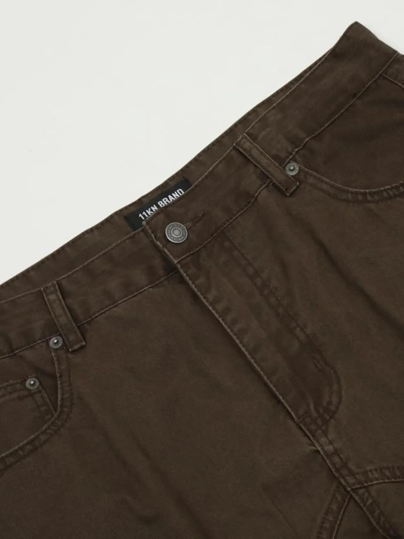 Men's Cargo Jeans with Multi-Pocket