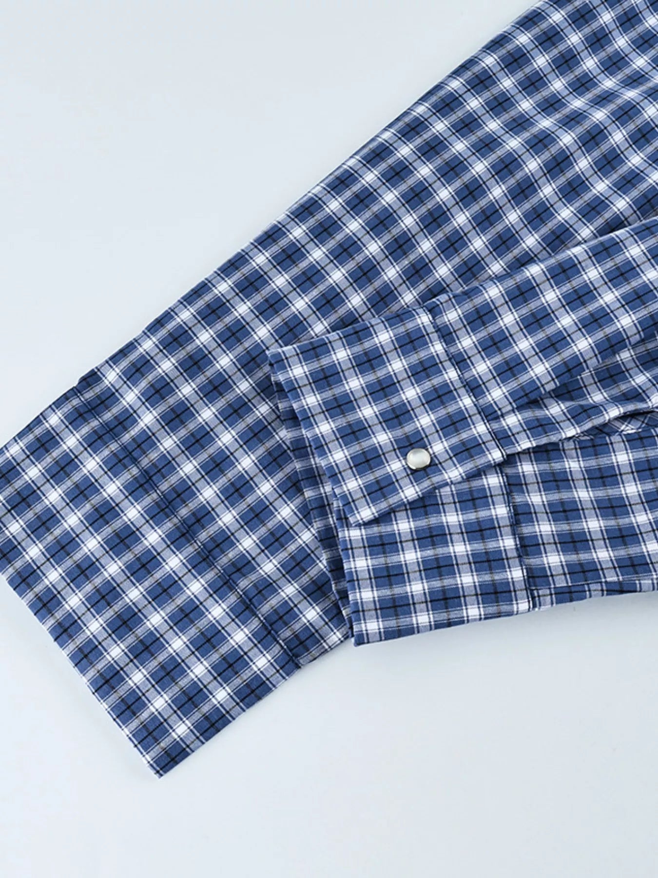 Oversized Plaid Button Up Shirt