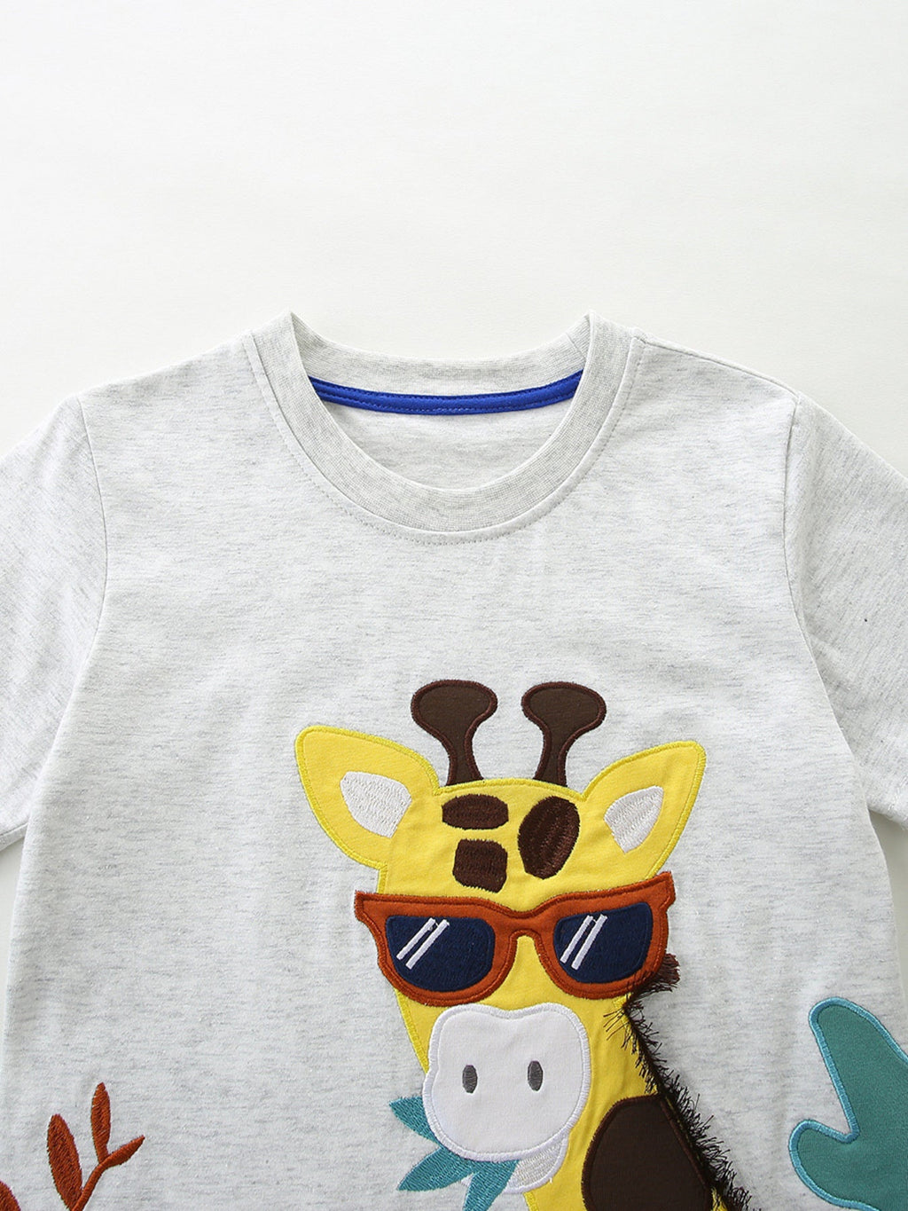 Children's Giraffe Graphic Tee and Shorts Set