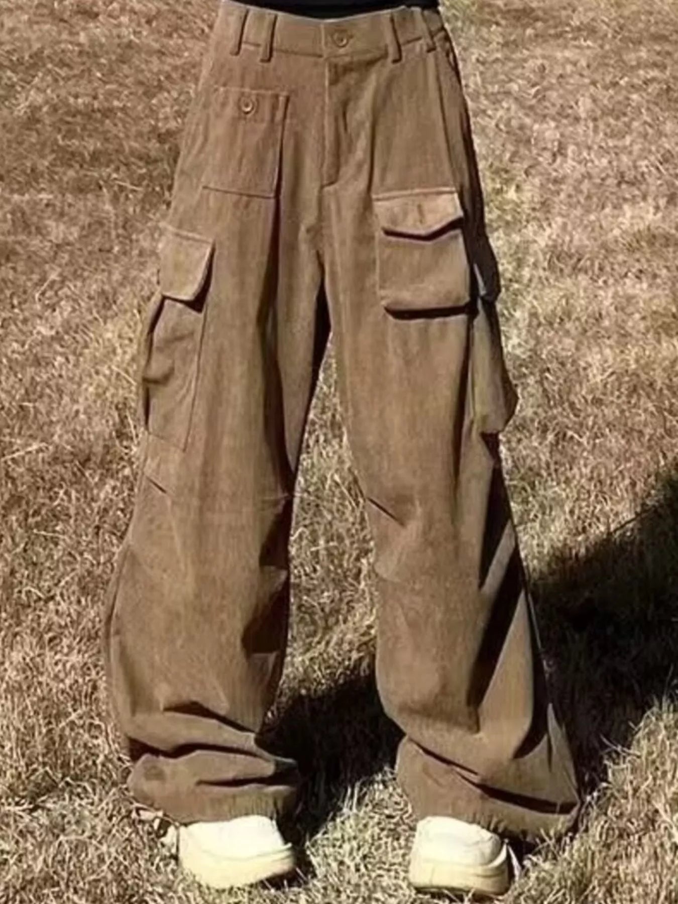 Men's Corduroy Cargo Pants