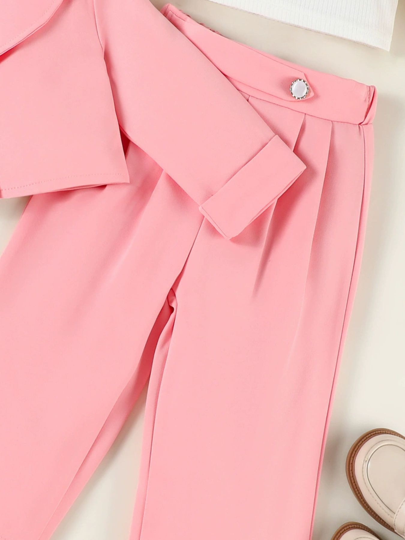 Children's Cami & One Button Blazer & Pants Set