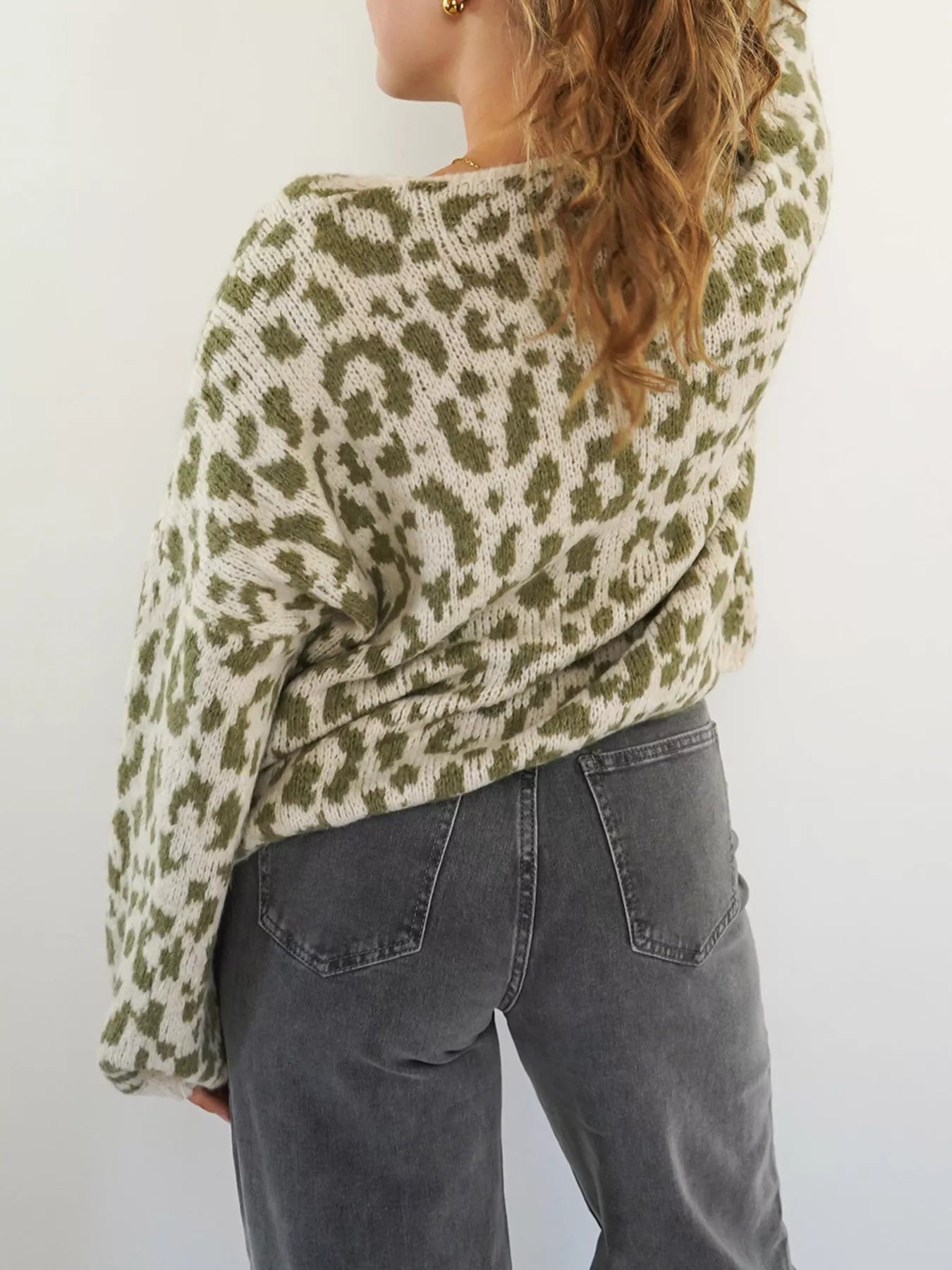 Leopard Tie-Front Cardigan