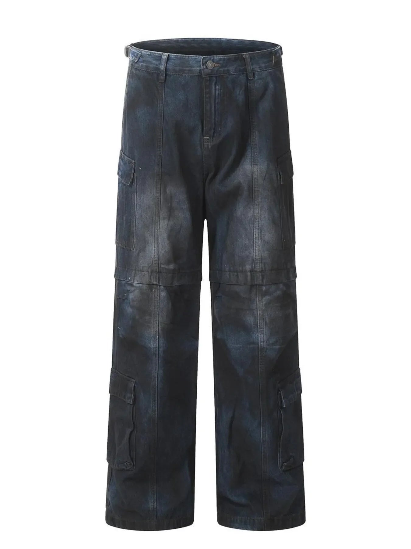 Men's Loose Fit Cargo Jeans