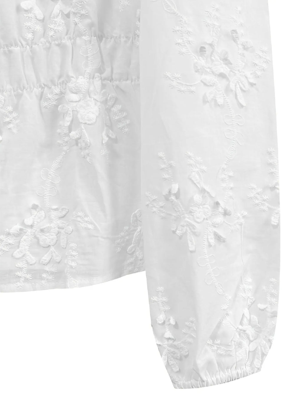 Lace Detail Button Up Shirt