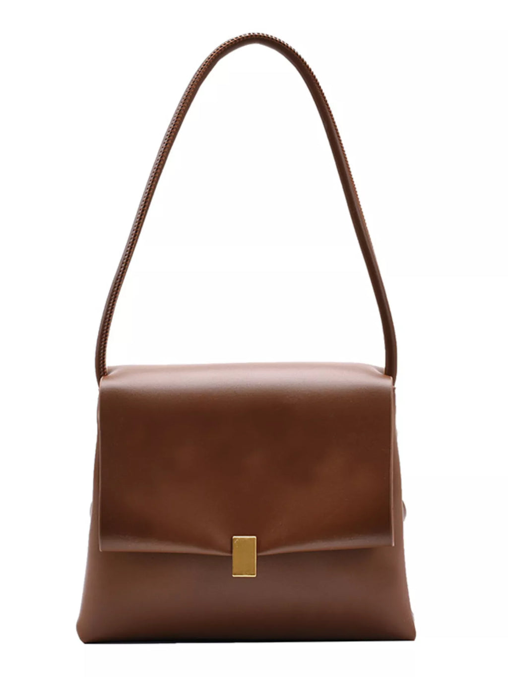 Flap Leather Crossbody Bag