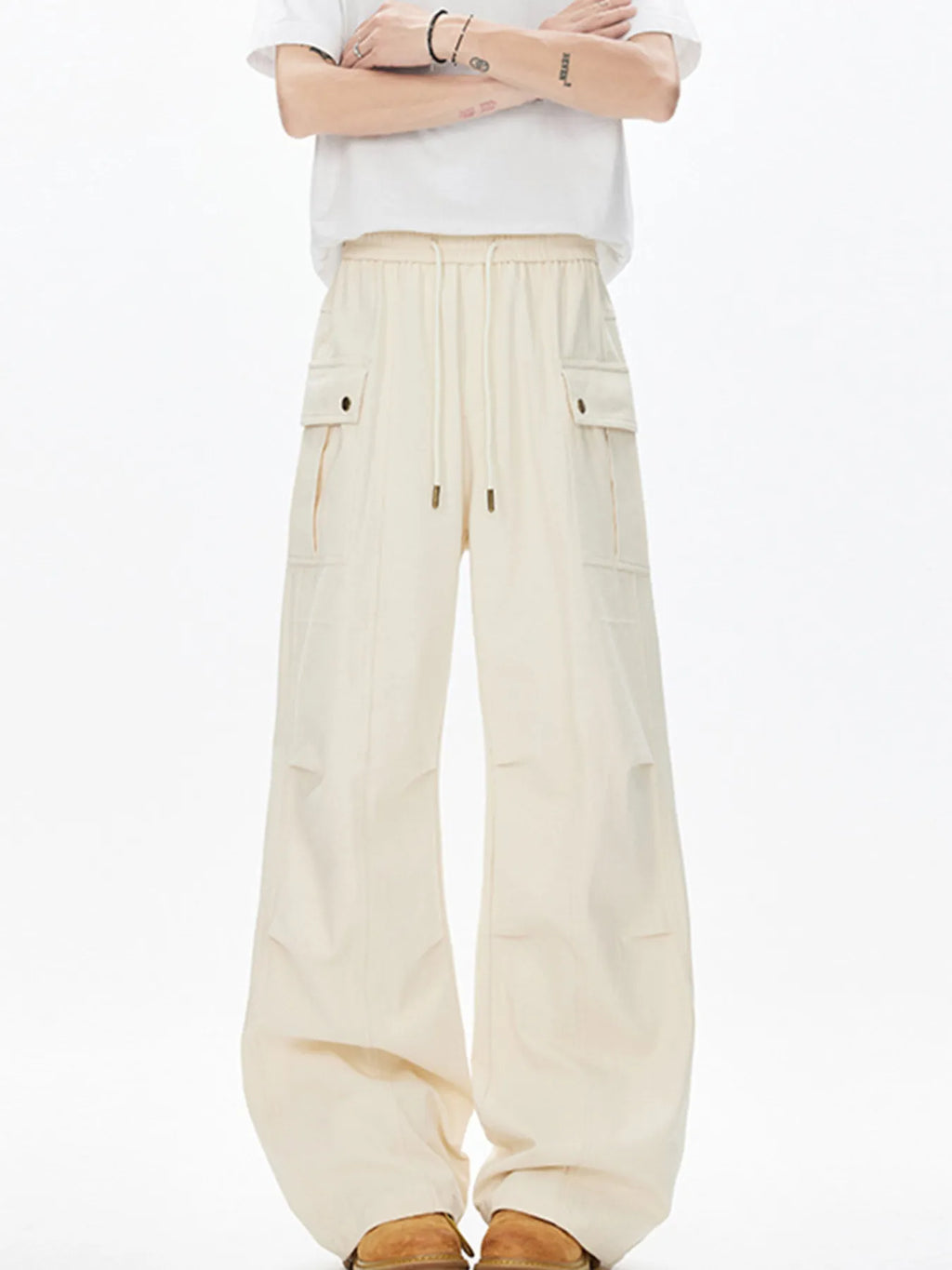 Men's Drawstring Cargo Pants