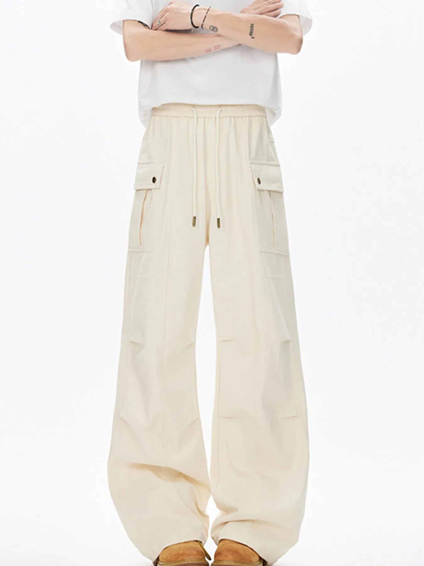 Men's Drawstring Cargo Pants