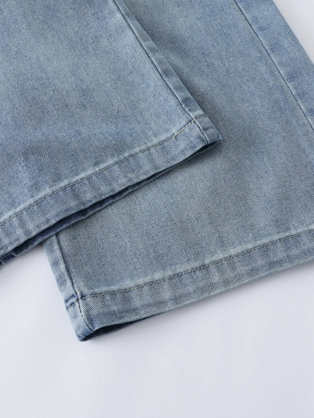 Men's High-Waist Wide Leg Relaxed Fit Jeans