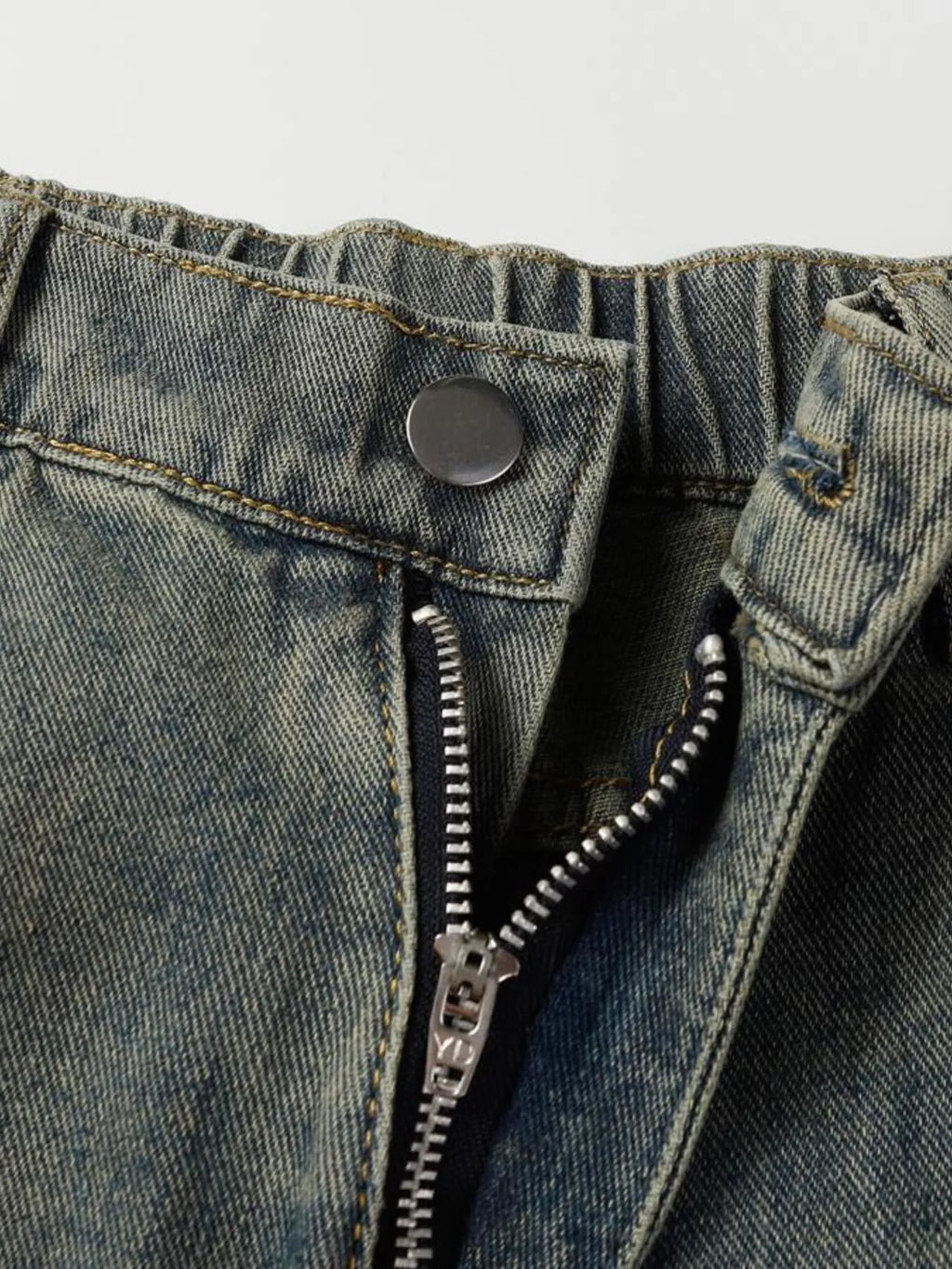 Men's High Waist Wide Leg Jeans