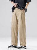 Men's Full Size Wide Leg Casual Pants Plus Size