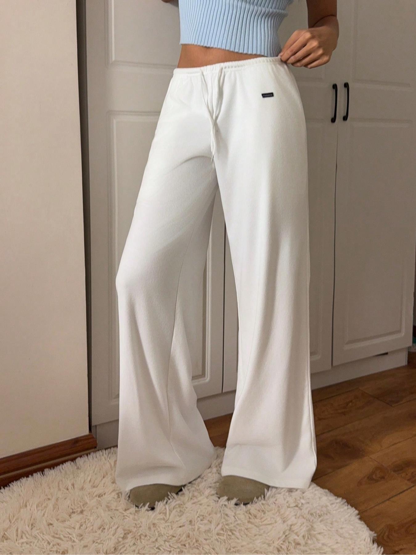 Relaxed Fit Drawstring Pants