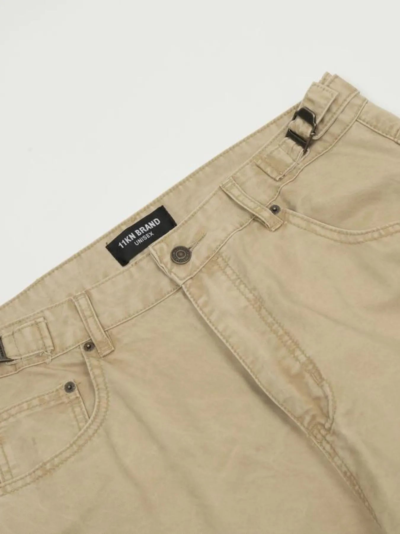 Men's Vintage Wide Leg Cargo Jeans