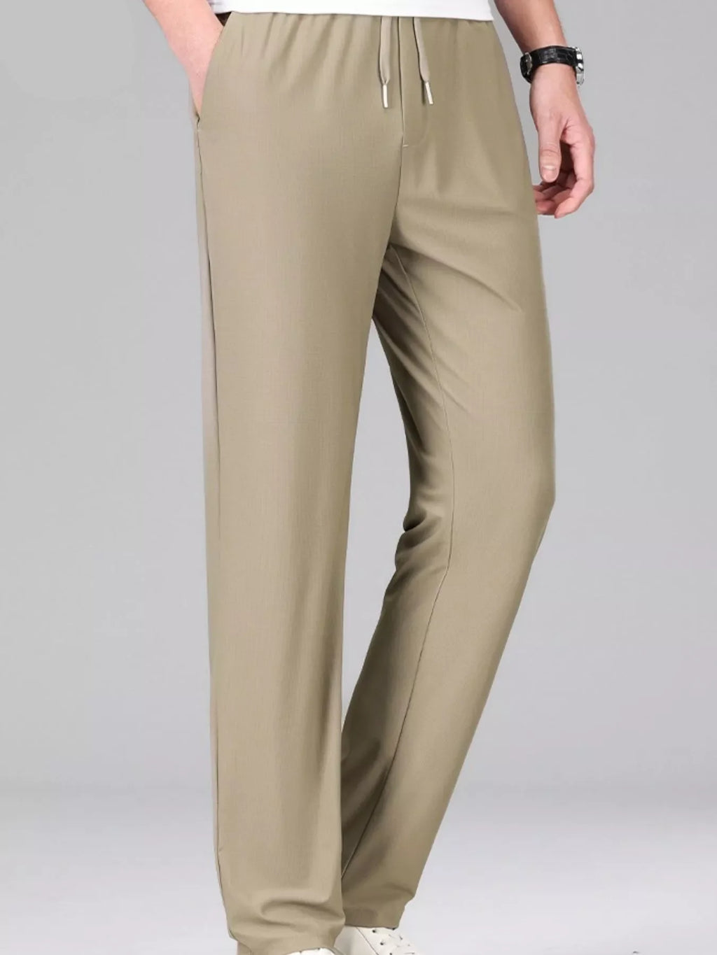 Men's Plus Size Casual Drawstring Pants