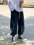 Men's Full Size Loose Fit Drawstring Jeans Plus Size