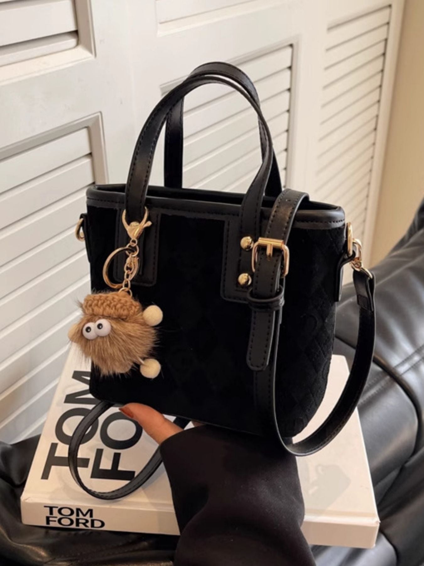 Top Handle Crossbody Bag