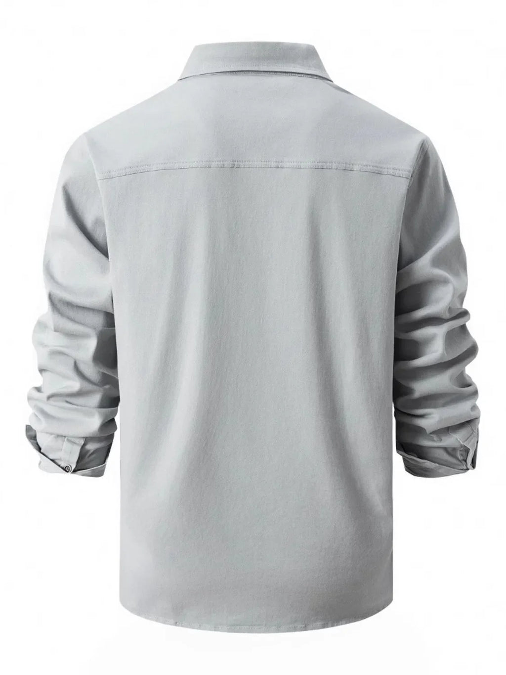 Men's Full Size Button Up Long Sleeve Shirt Plus Size