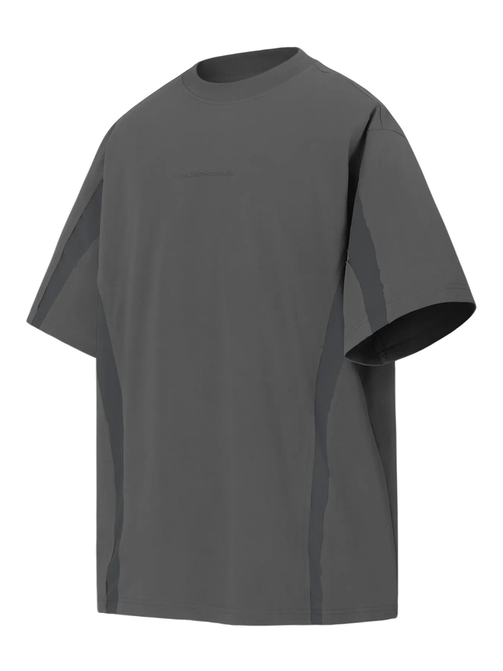 Men's Contrast Round Neck Short Sleeve T-Shirt