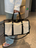 Two-Tone Travel Bag