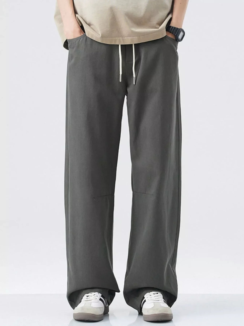 Men's Wide Leg Casual Pants