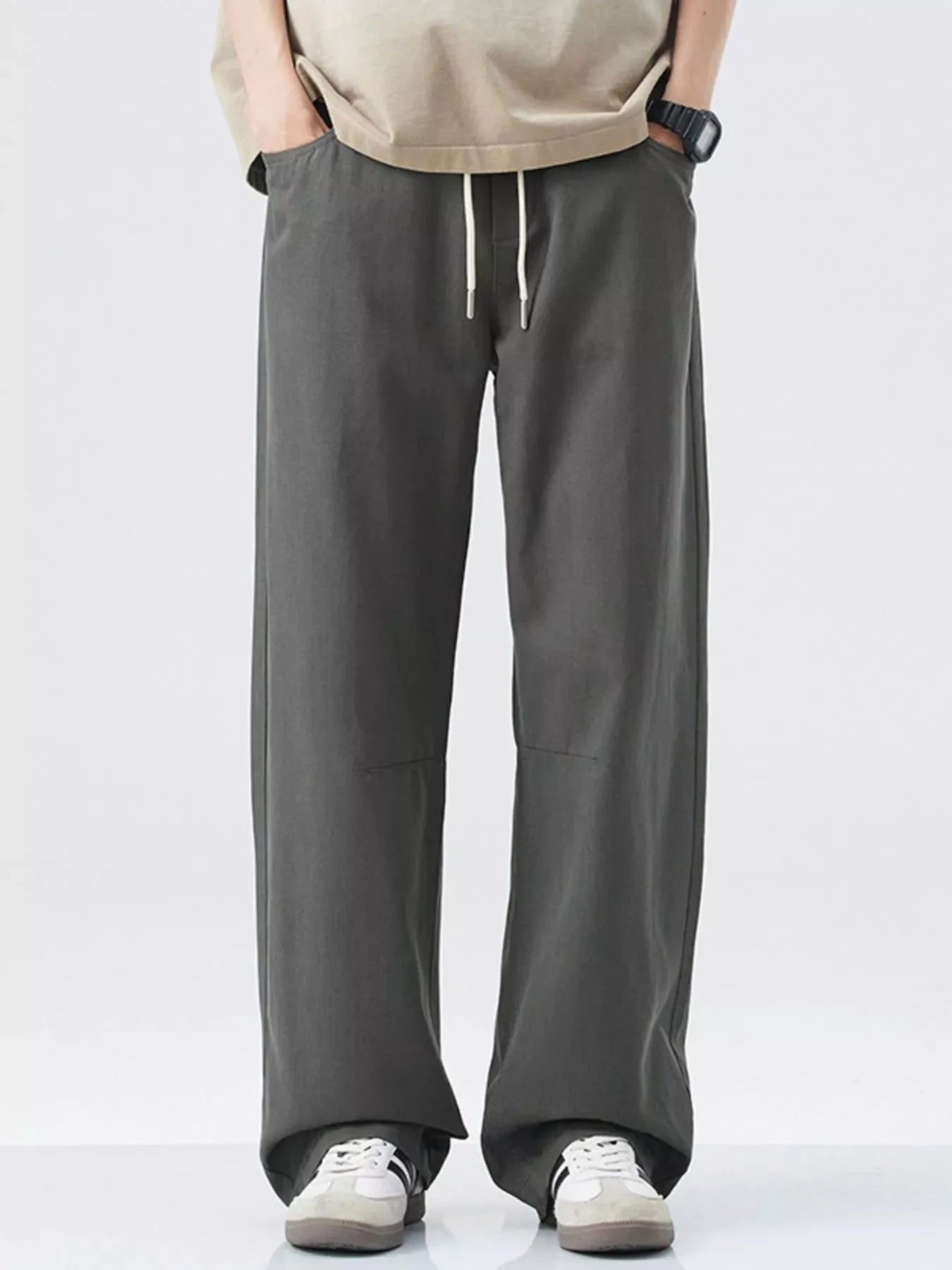 Men's Wide Leg Casual Pants