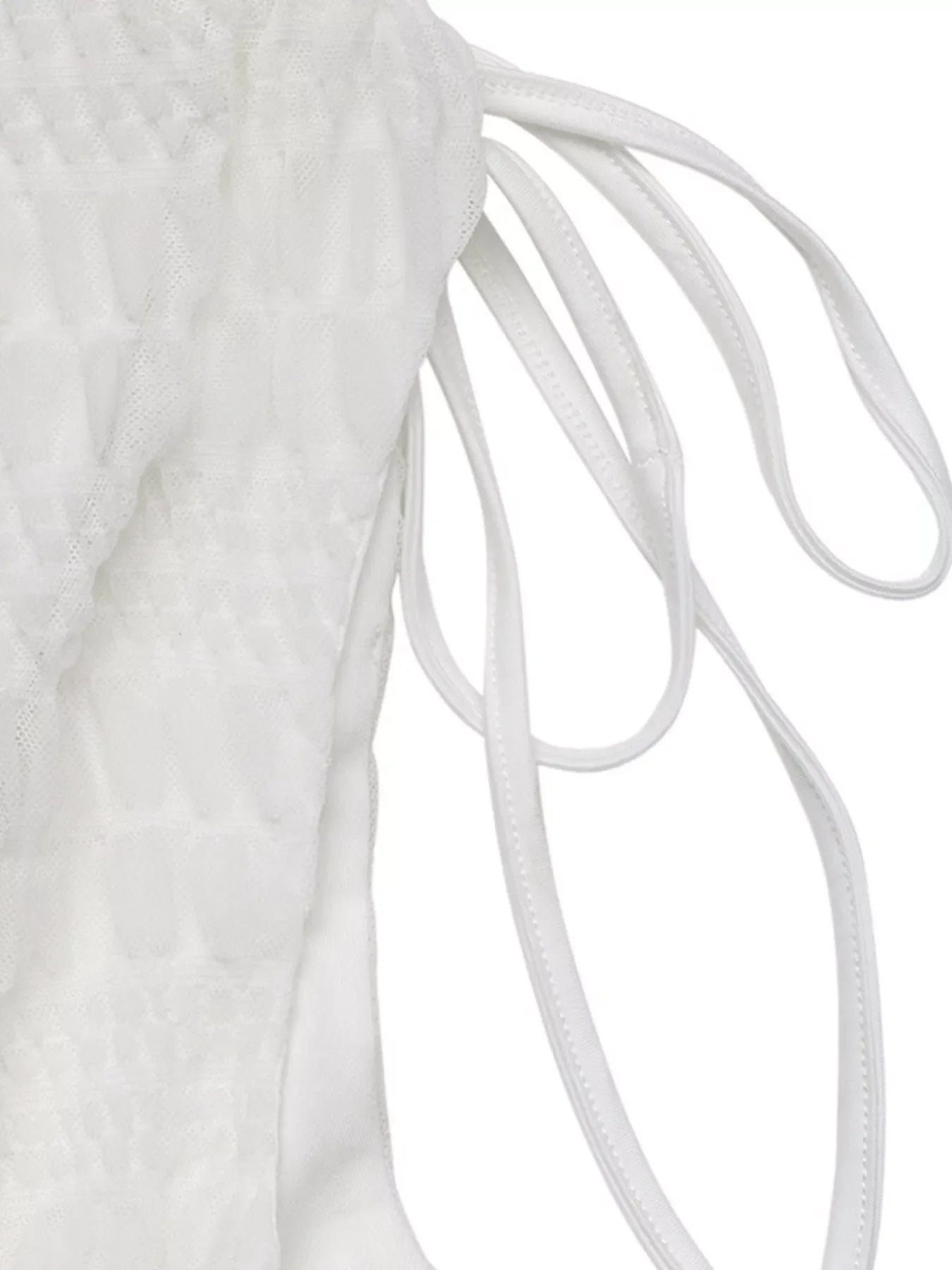 Smocked Deep V-Neck Sleeveless Dress