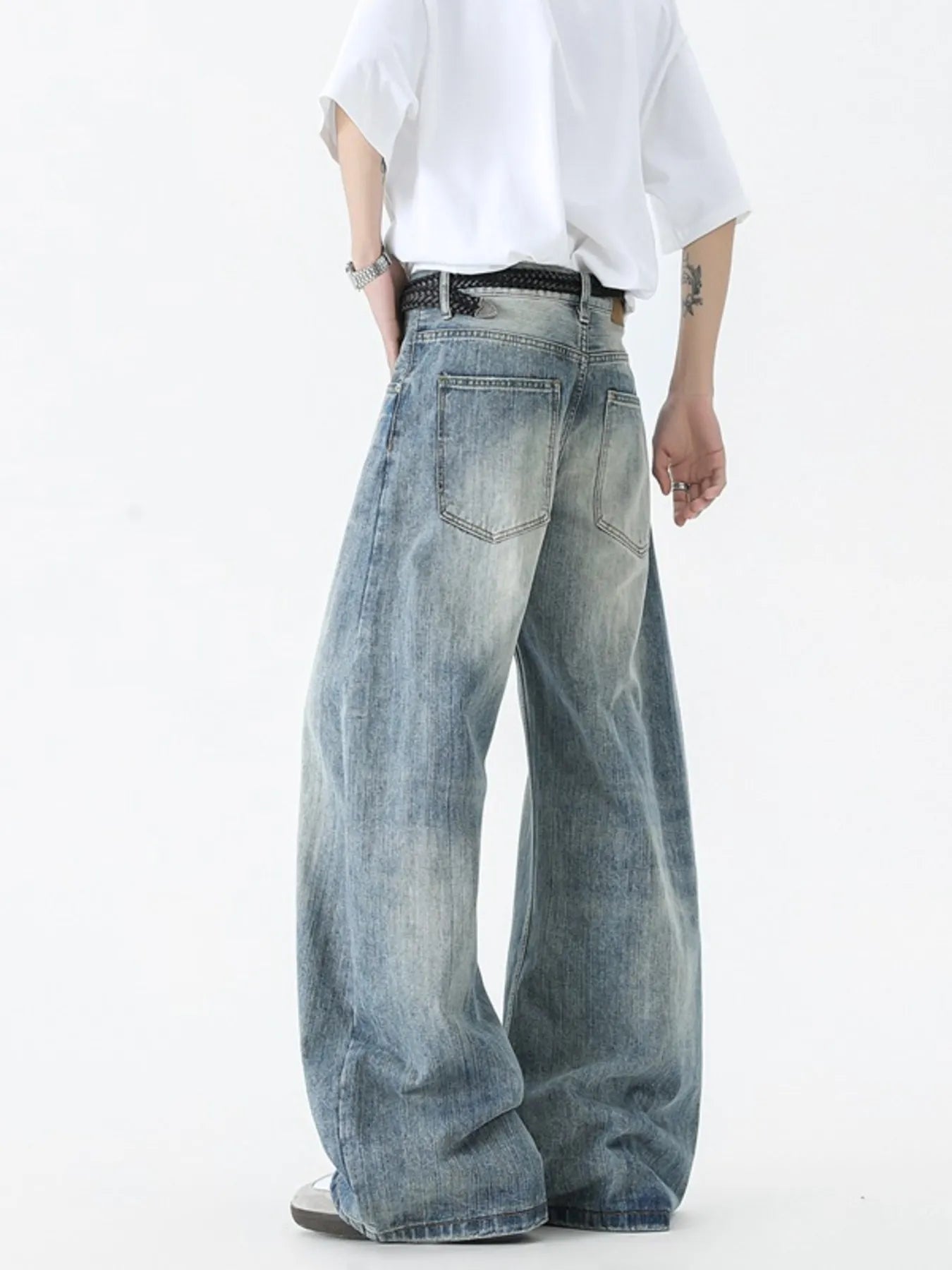 Men's Wide Leg Jeans