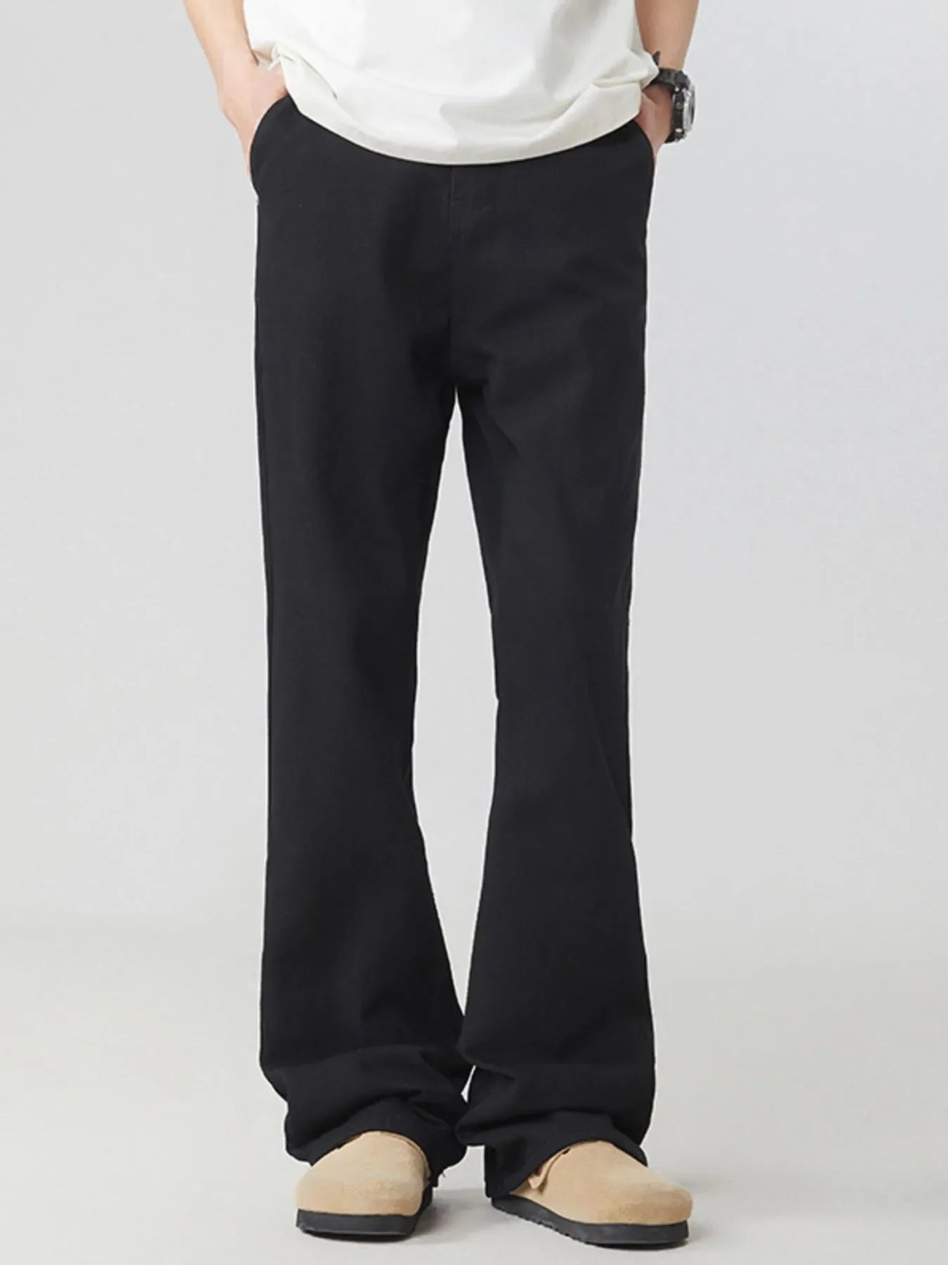 Men's Full Size Round Neck Short Sleeve Jeans Plus Size