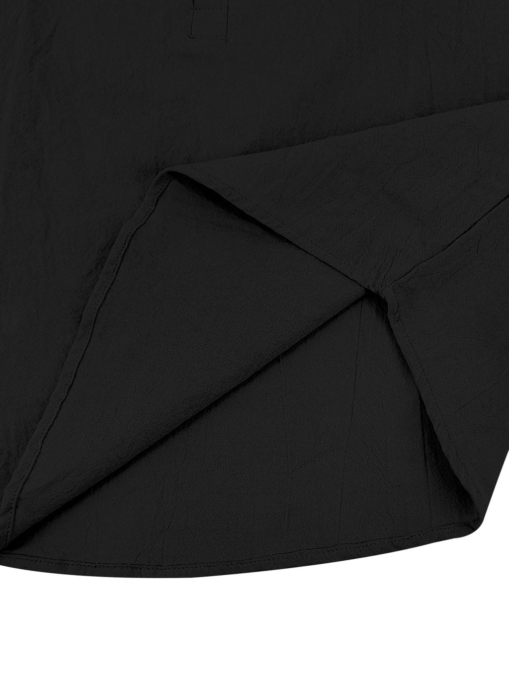 Men's Full Size Button Detail Long Sleeve Shirt Plus Size