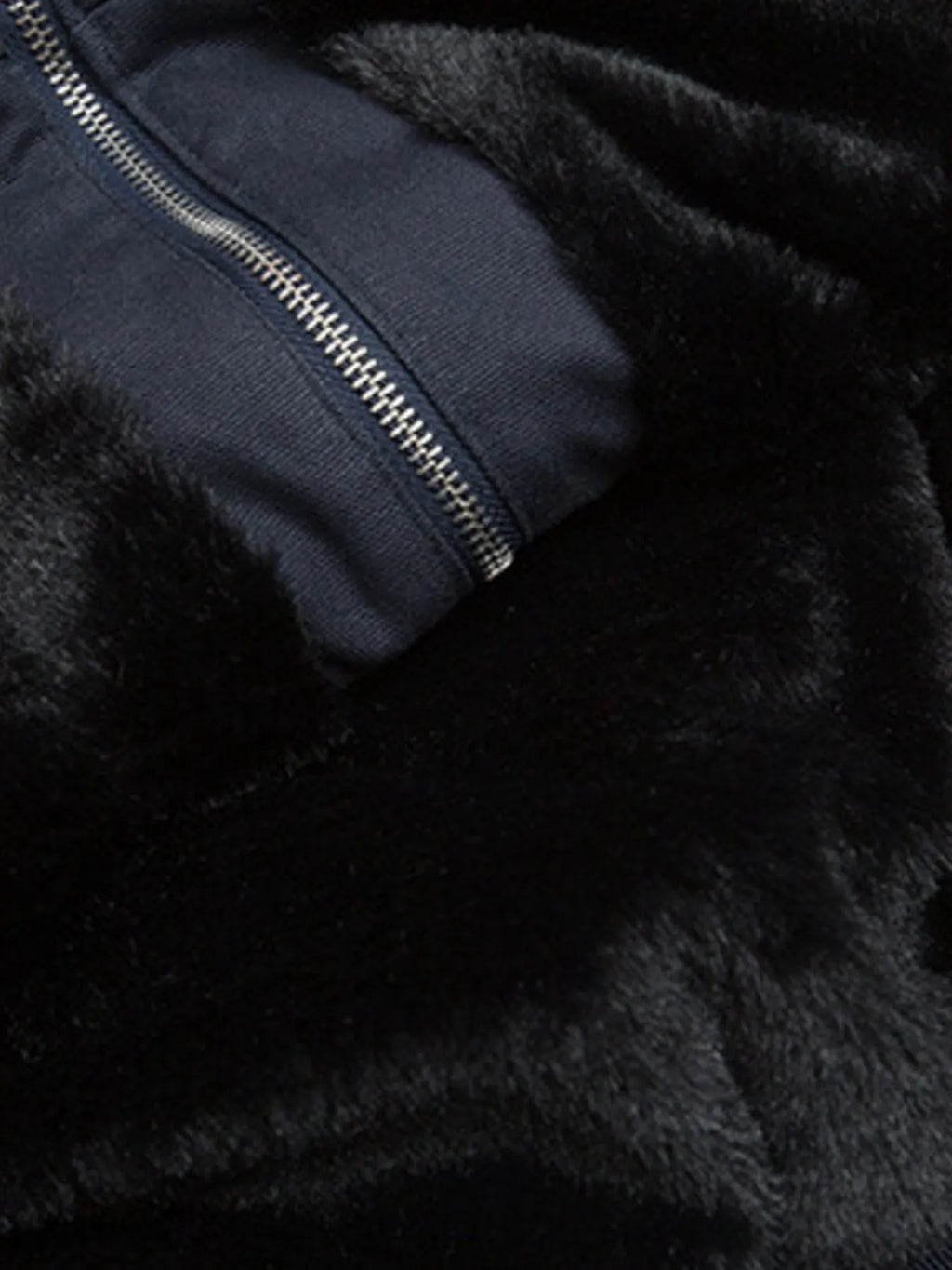 Men's Sherpa Lined Hooded Bomber Jacket