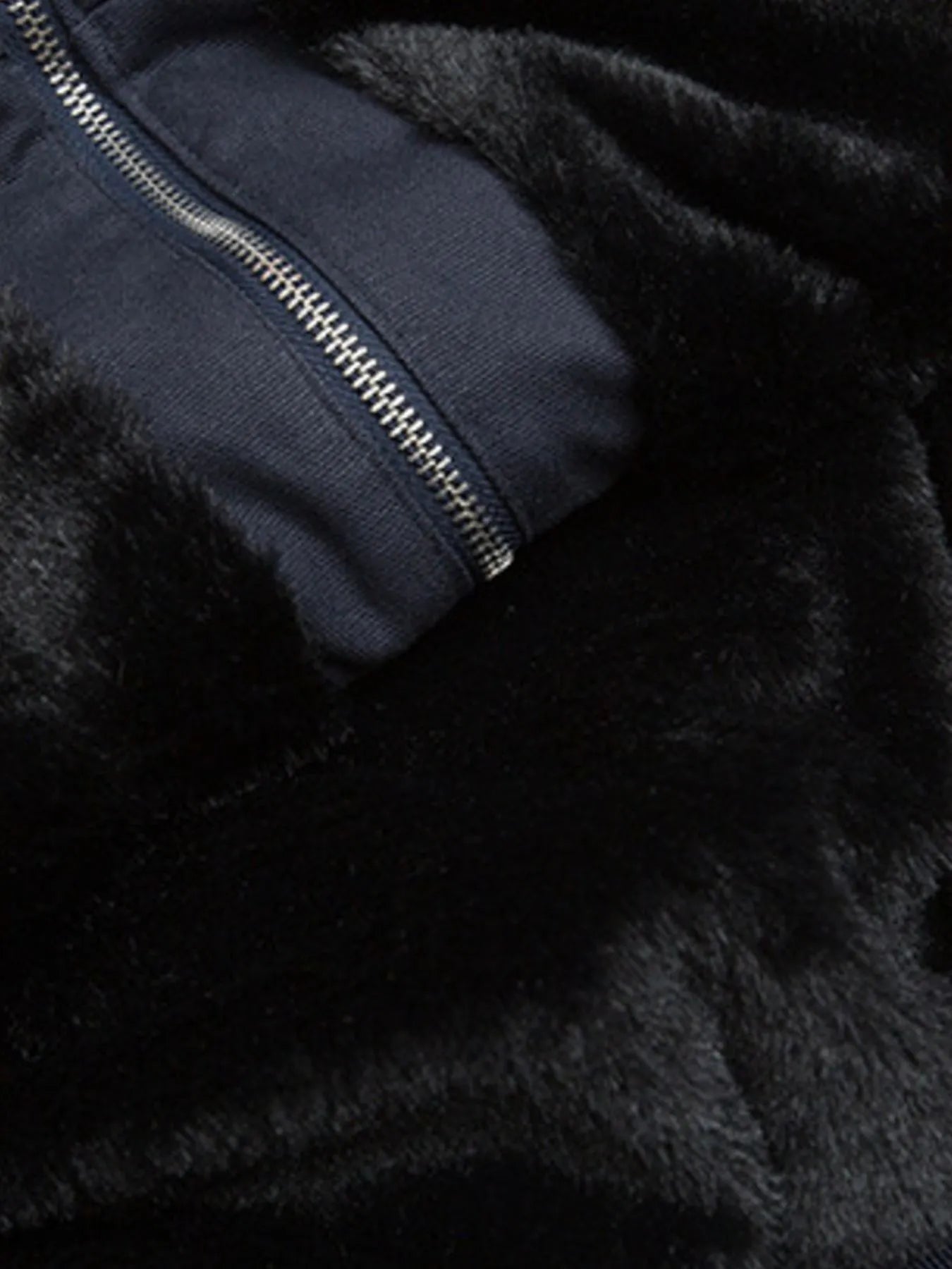 Men's Sherpa Lined Hooded Bomber Jacket