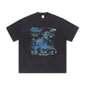Men's Graphic Round Neck Short Sleeve T-Shirt