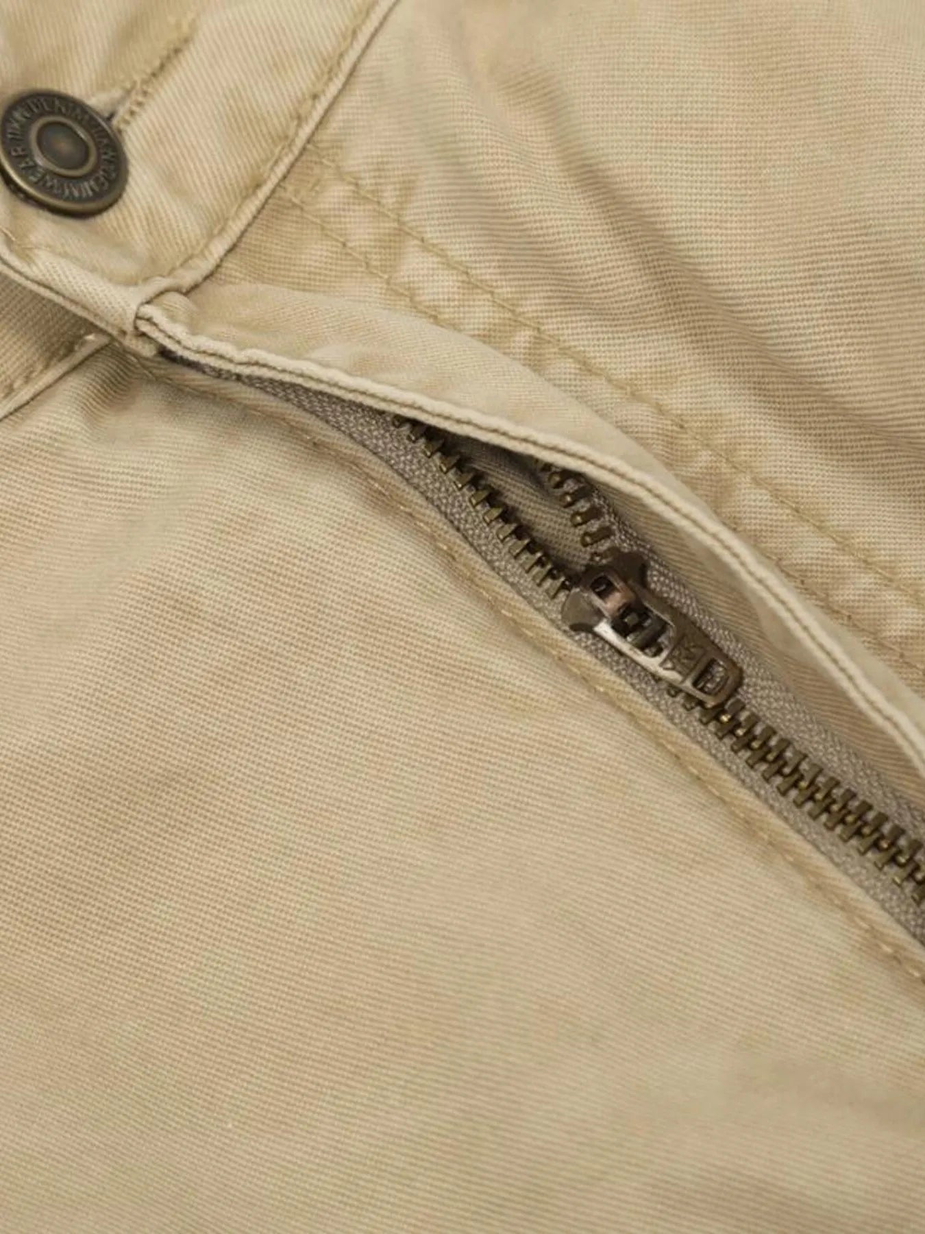 Men's Vintage Wide Leg Cargo Jeans