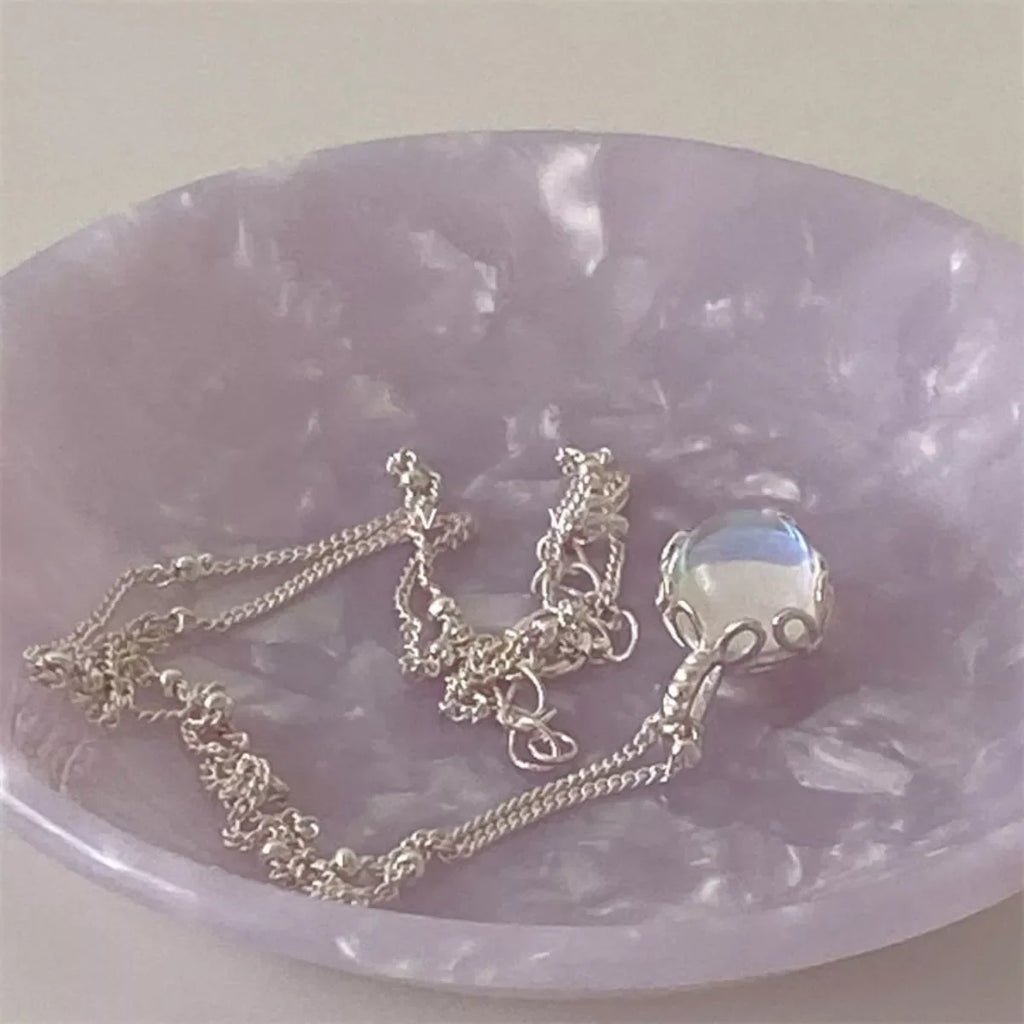 Moonstone 925 Sterling Silver Necklace