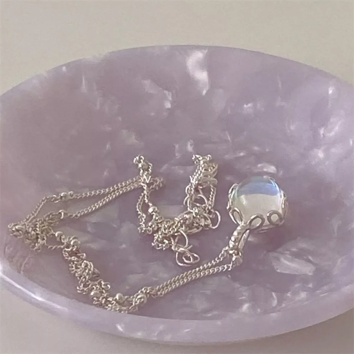 Moonstone 925 Sterling Silver Necklace