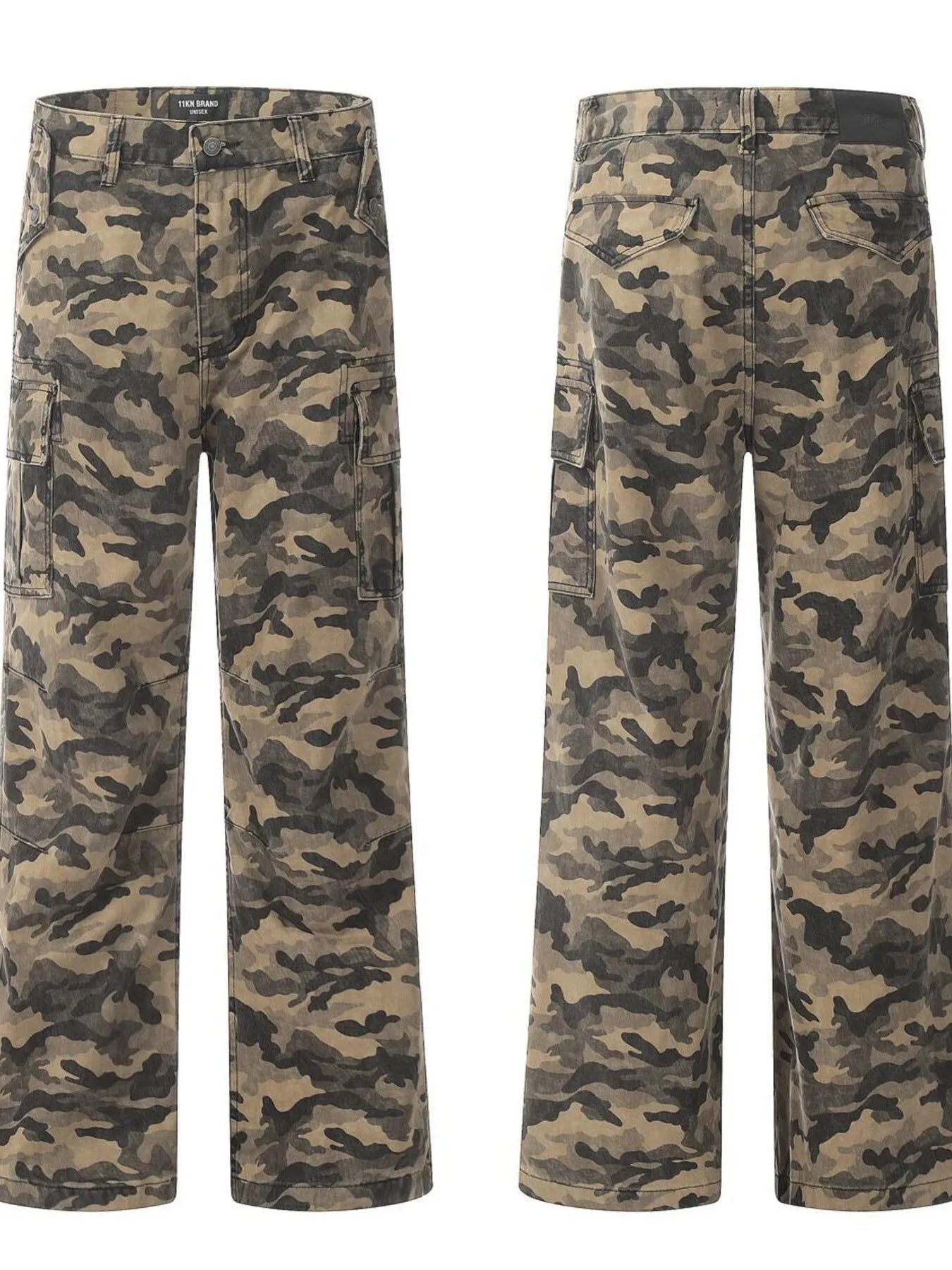 Men's Camouflage Cargo Jeans