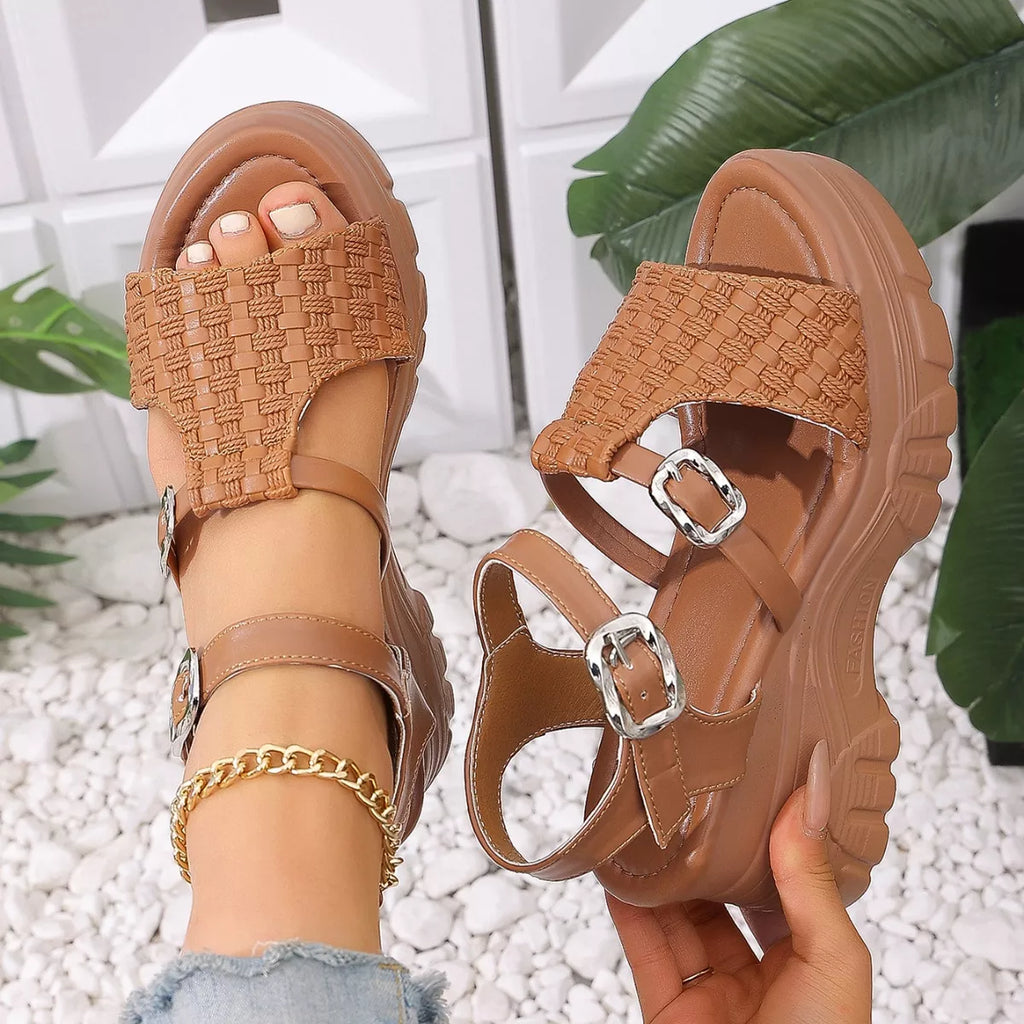 Open Toe Wedge Sandals