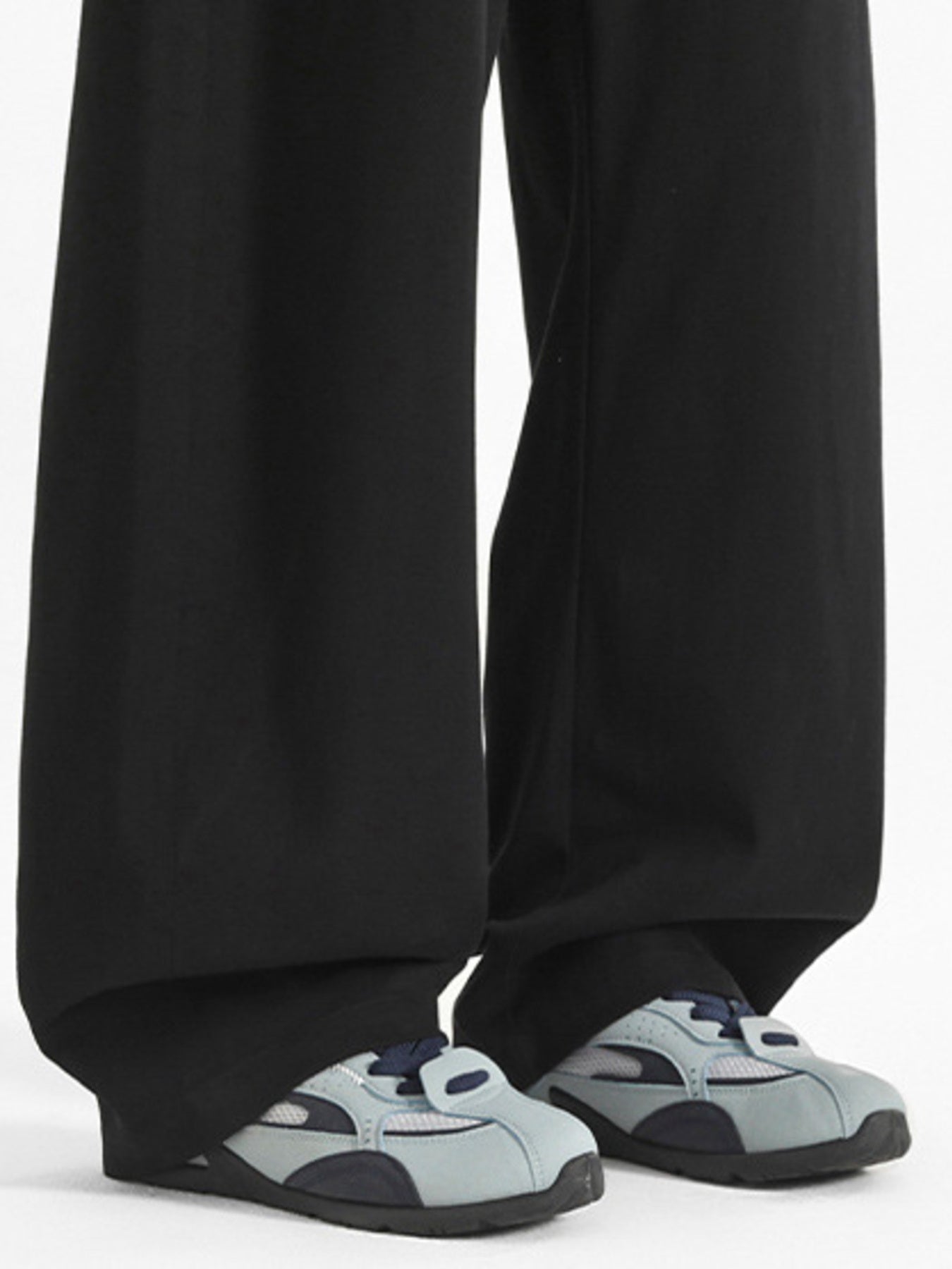 Men's Plus Size Wide Leg Casual Pants