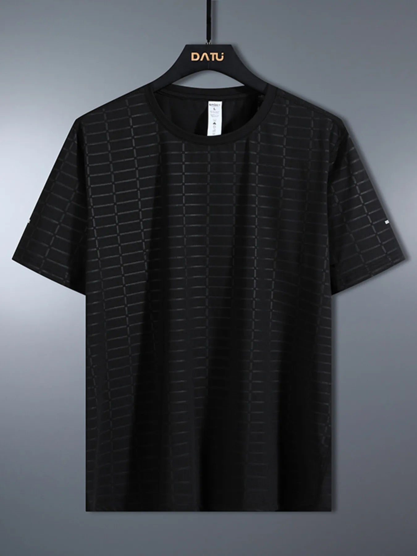 Men's Plus Size Crew Neck Short Sleeve T-Shirt