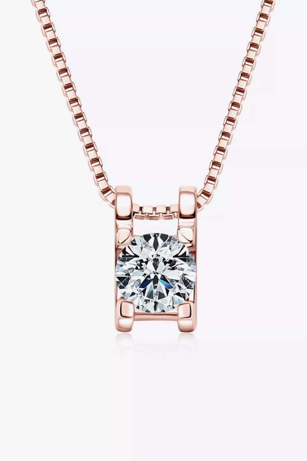 Moissanite 925 Sterling Silver Necklace