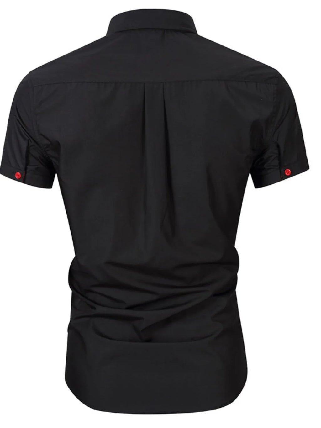 Men's Button Up Short Sleeve Shirt