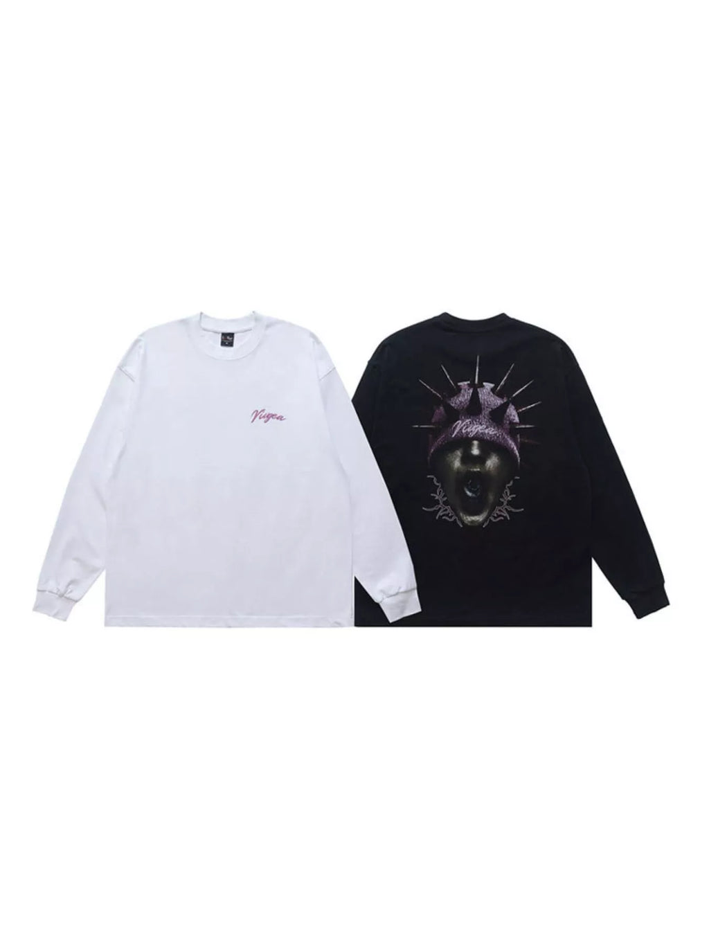 Men's Graphic Long Sleeve T-Shirt
