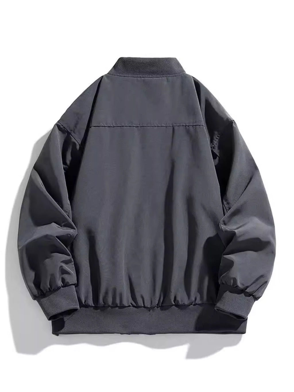 Men's Plus Size Casual Lightweight Bomber Jacket