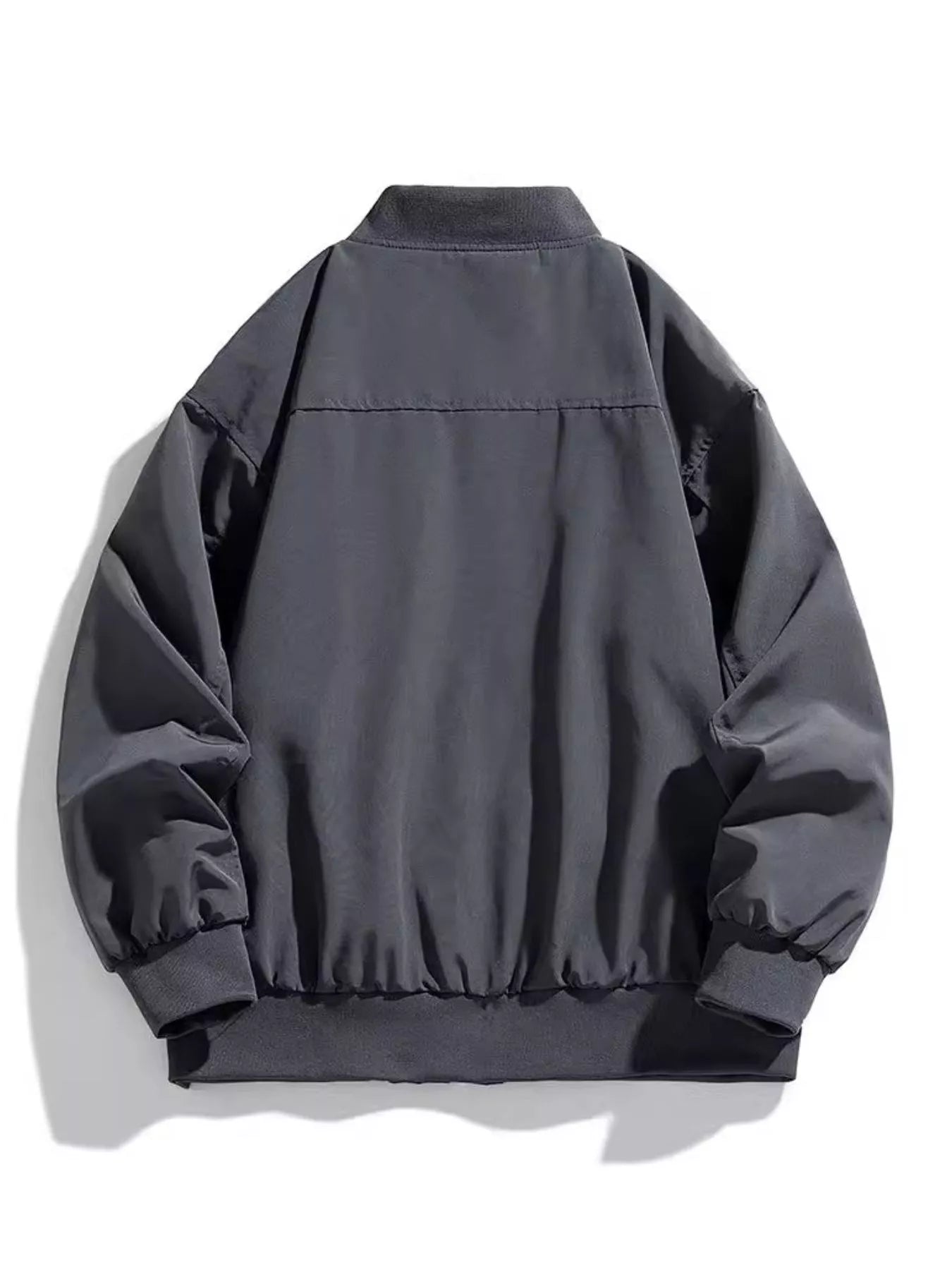 Men's Plus Size Casual Lightweight Bomber Jacket