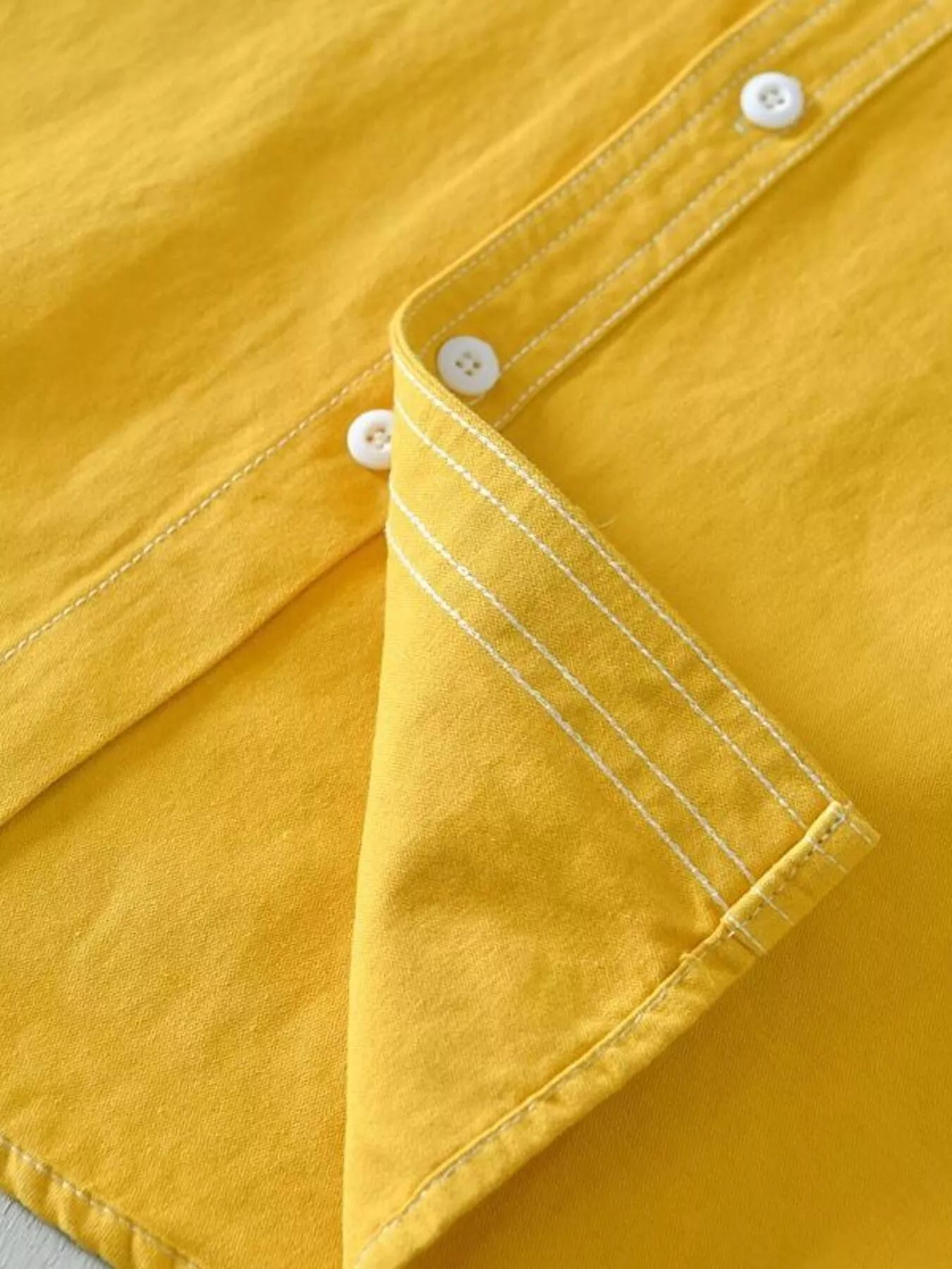 Men's Plus Size Button Up Long Sleeve Shirt