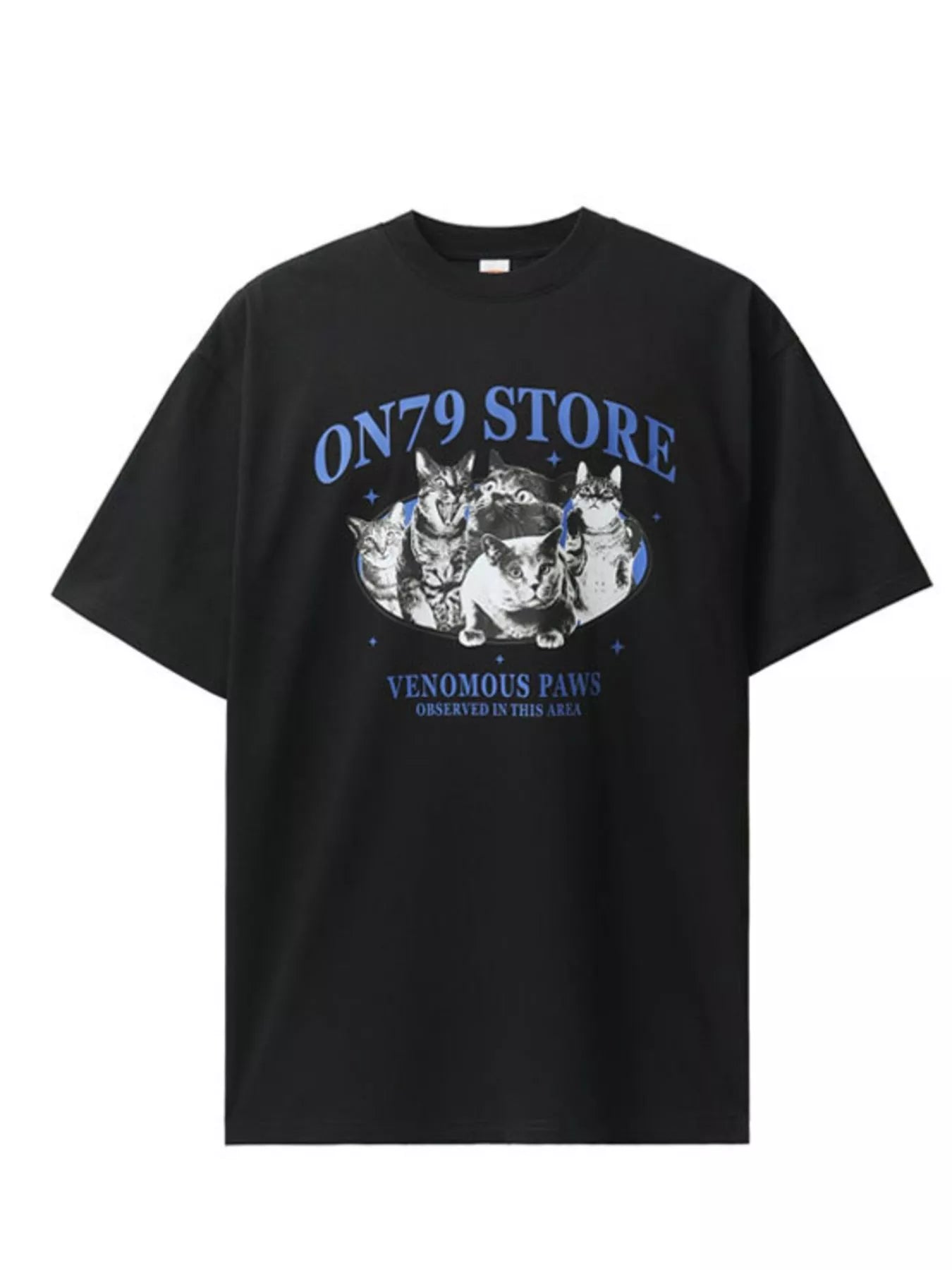 Men's Graphic Round Neck Short Sleeve T-Shirt