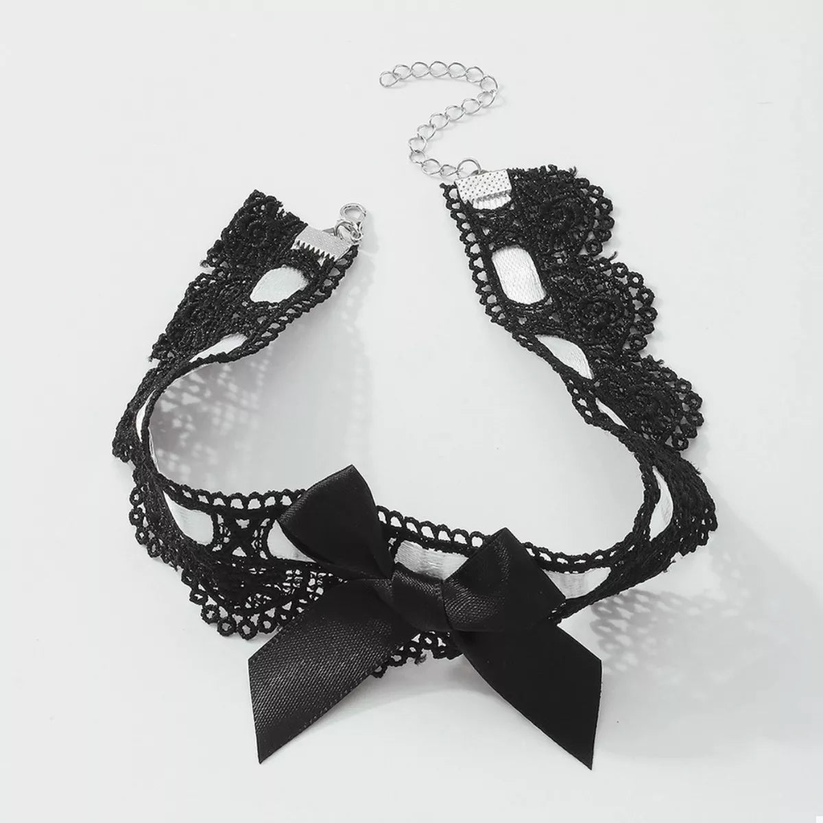 Lace Bow Choker Necklace