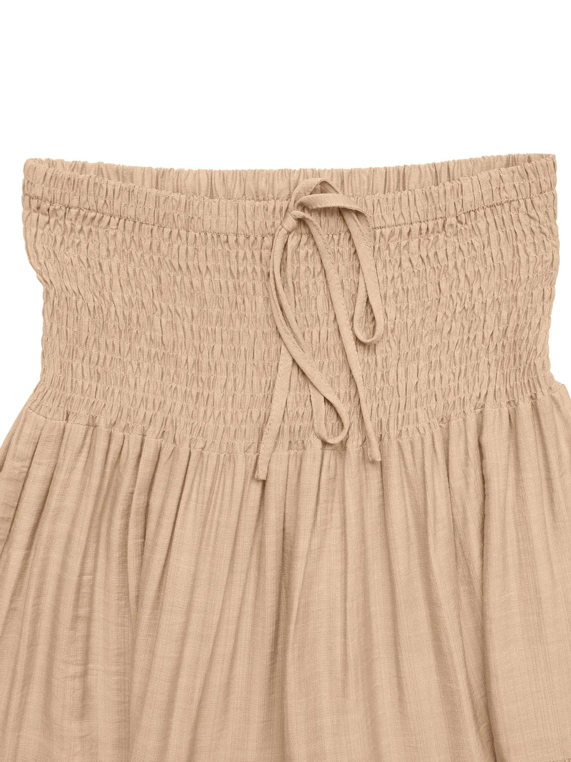 Smocked Tiered Skirt