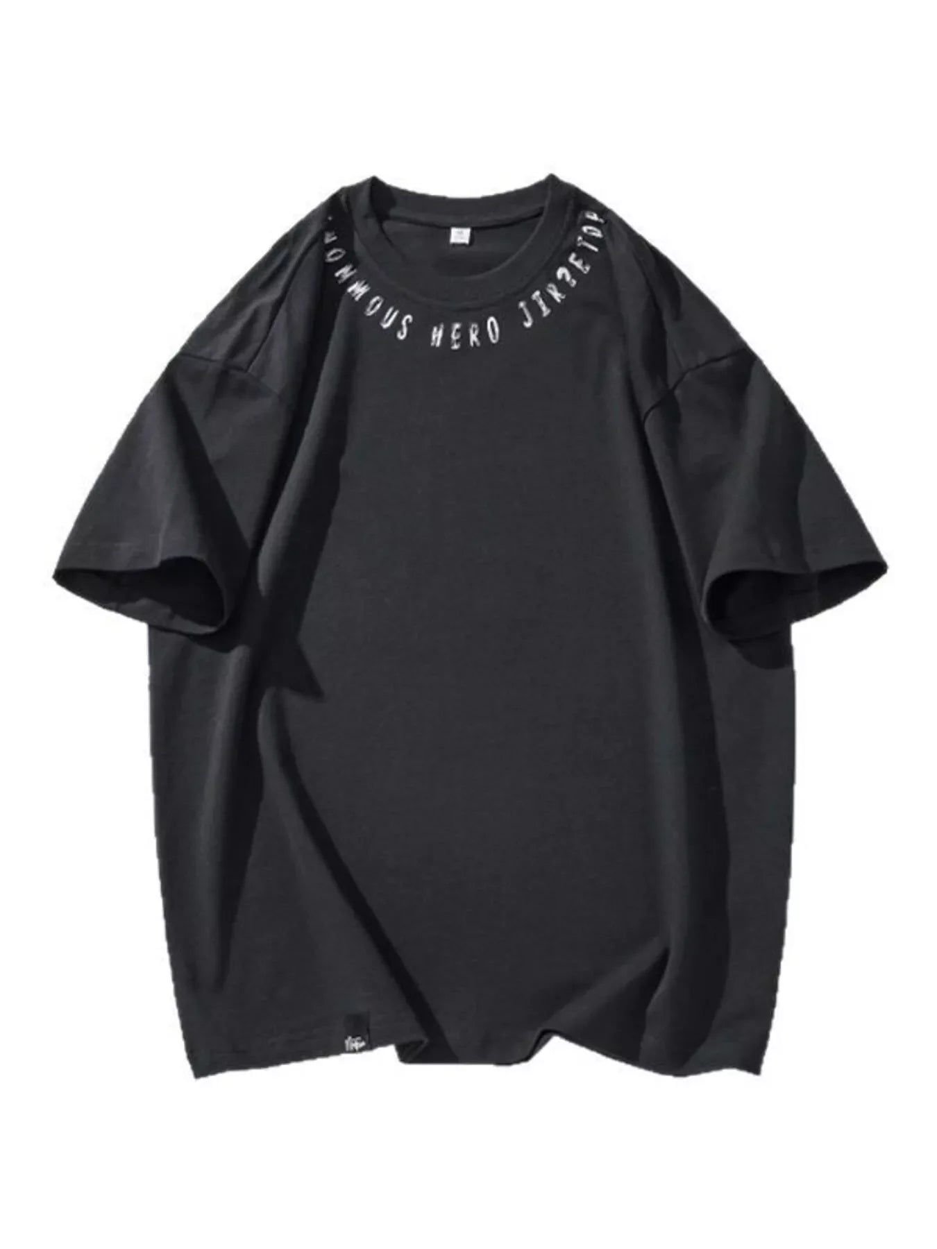 Men's Plus Size Round Neck Short Sleeve T-Shirt