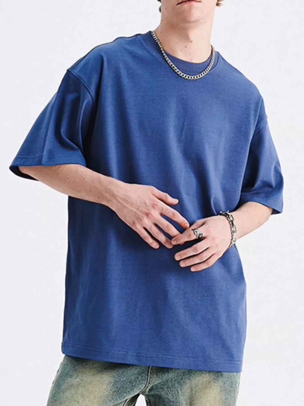Men's Round Neck Short Sleeve T-Shirt